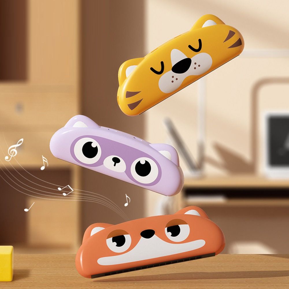 Musical Instruments Cartoon - Cartoon Children's Harmonica Washable Animal Shape