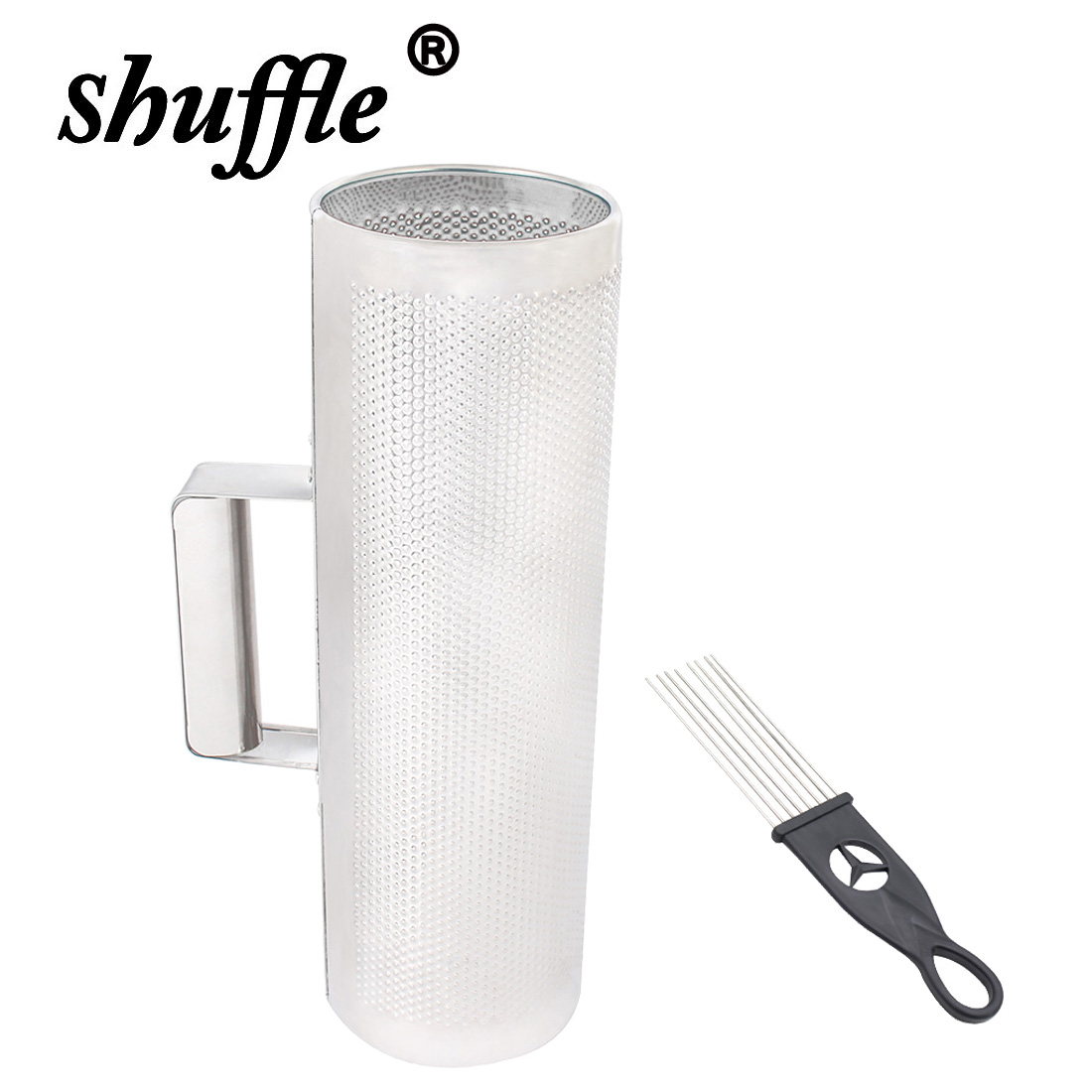 Guiro Scraper Instrument - Scraping Tube Stainless Steel Guiro With