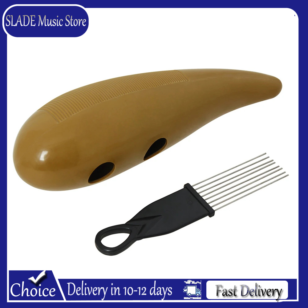 Guiro Scraper Instrument - Guiro Latin Percussion Instrument ABS Plastic