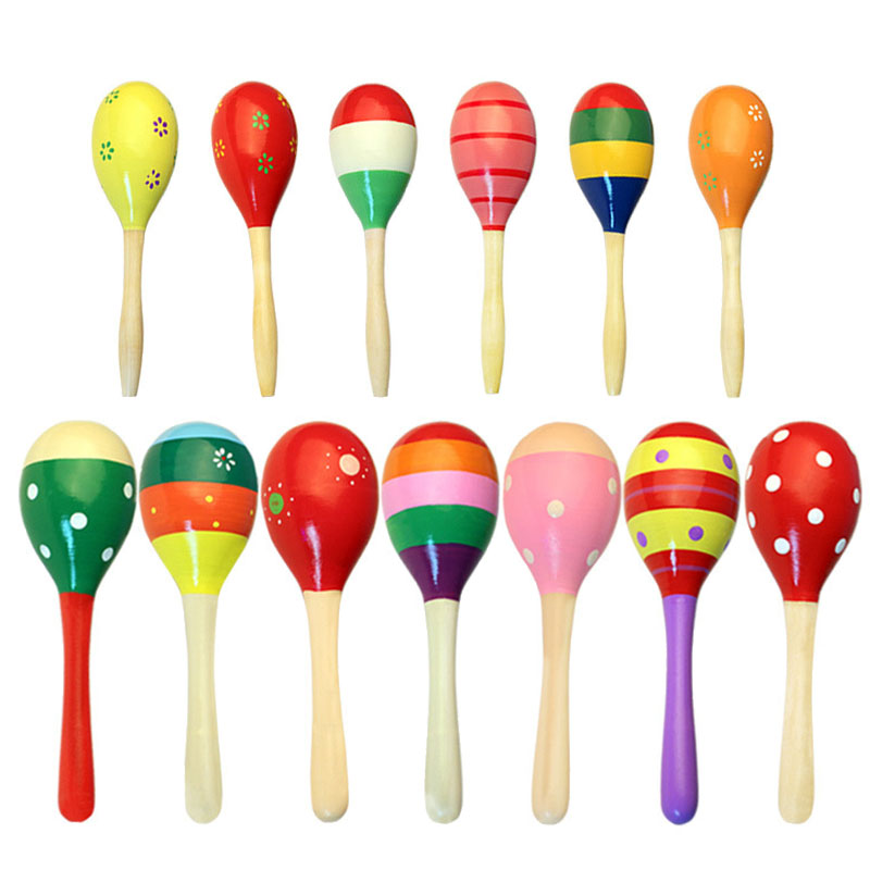 Musical Instrument For Babies - Sand Hammer Wooden Children Orff Instruments