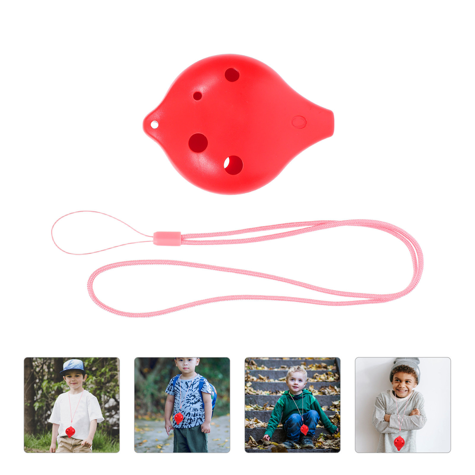 Musical Instrument Kids - Resin Alto C Ocarina 6-Hole Chinese