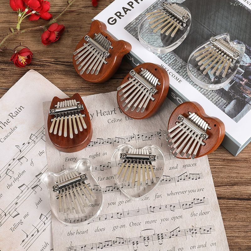 Musical Instrument Kids - 5*7cm 8Key Kalimba Thumb Piano Gifts