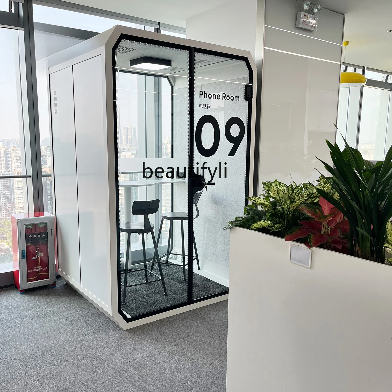Musical Instrument Warehouse - Z189 A56 Silent soundproof Glass room