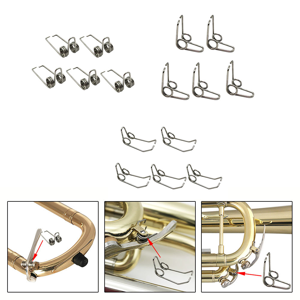 Musical Instrument Manufacturers - 5pcs Iron Trumpet Trombone Alto Valve