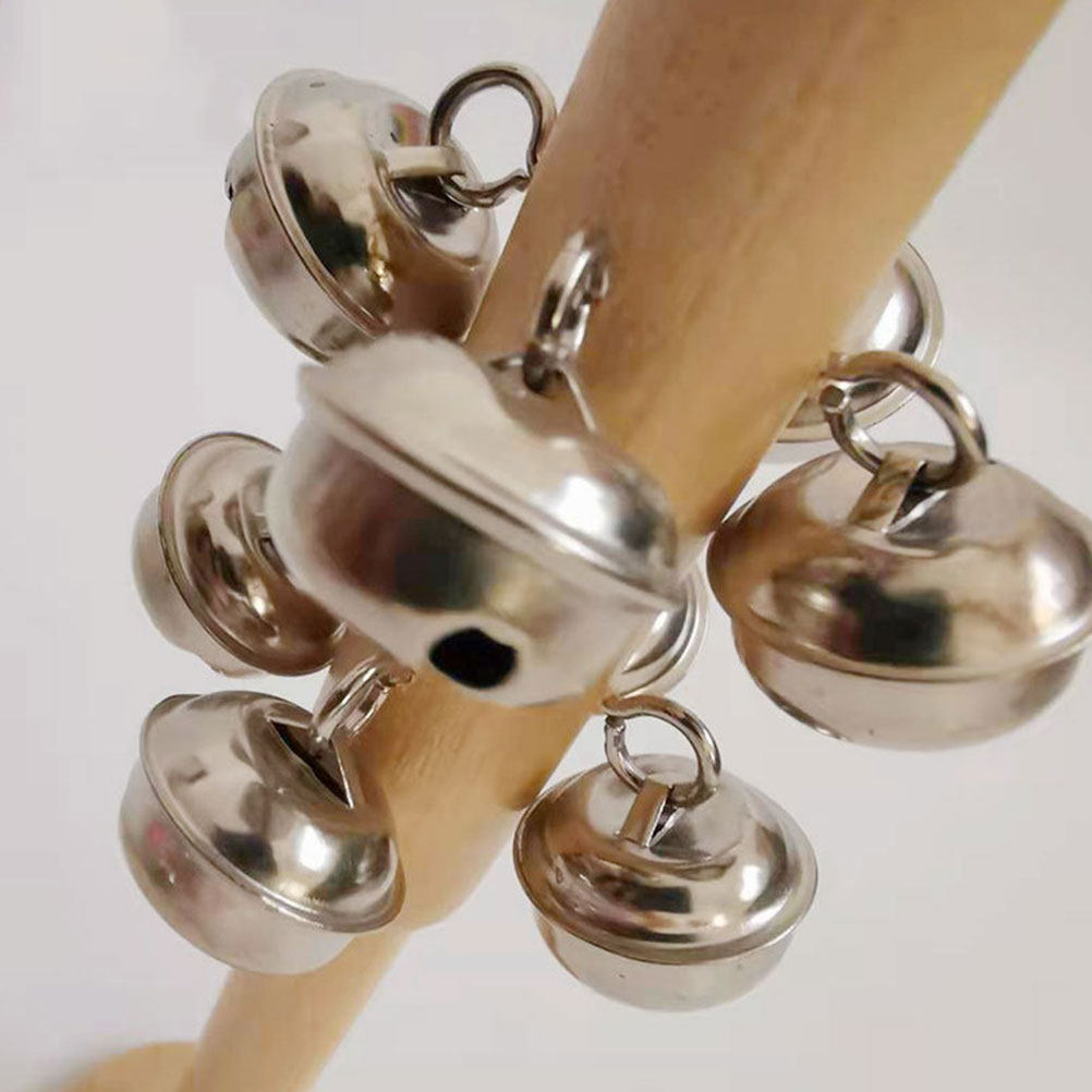 2Pcs Wooden Stick Bells Educat - Musical Instrument For Toddlers 评论和价格