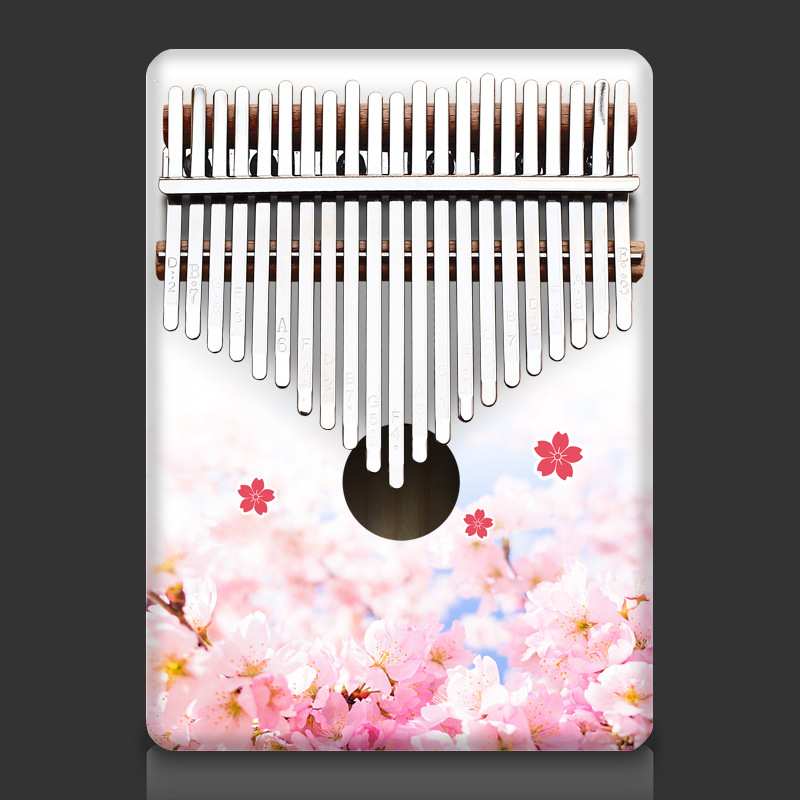 Colorful 21 Key Kalimba Kids C - Musical Instruments Cartoon 评论和价格