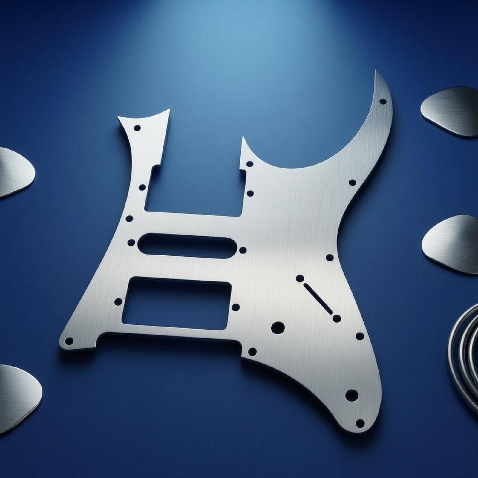 Electric Guitar Pickguard Alum - Musical Instrument Of 评论和价格