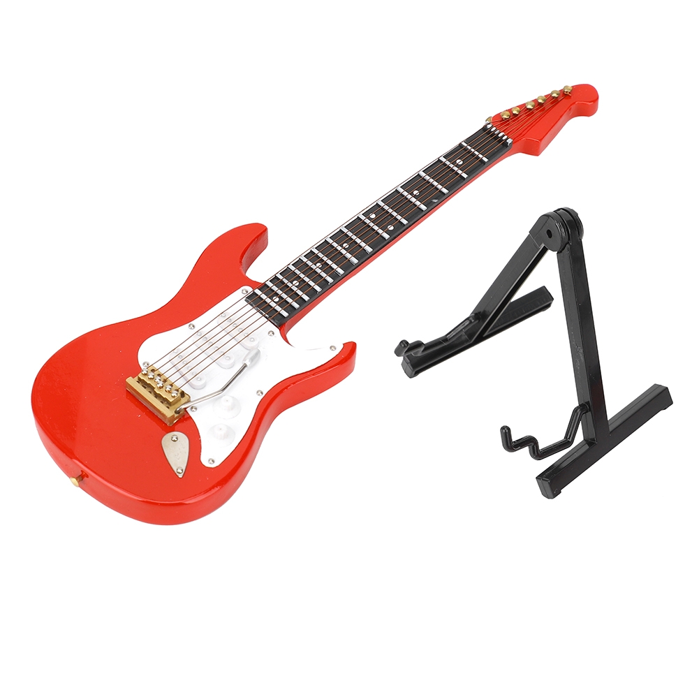 Miniature Red Electric Guitar  - Musical Instrument Of 评论和价格