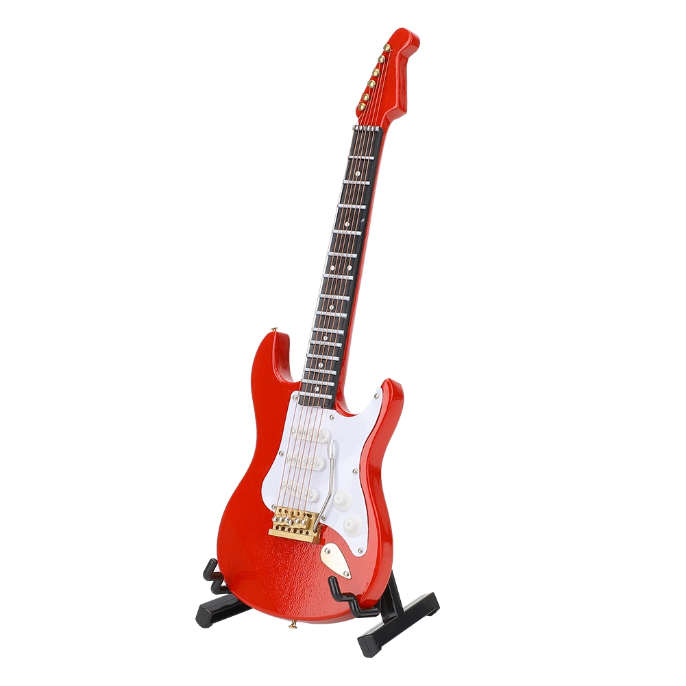 Miniature Red Electric Guitar  - Musical Instrument Of 评论和价格