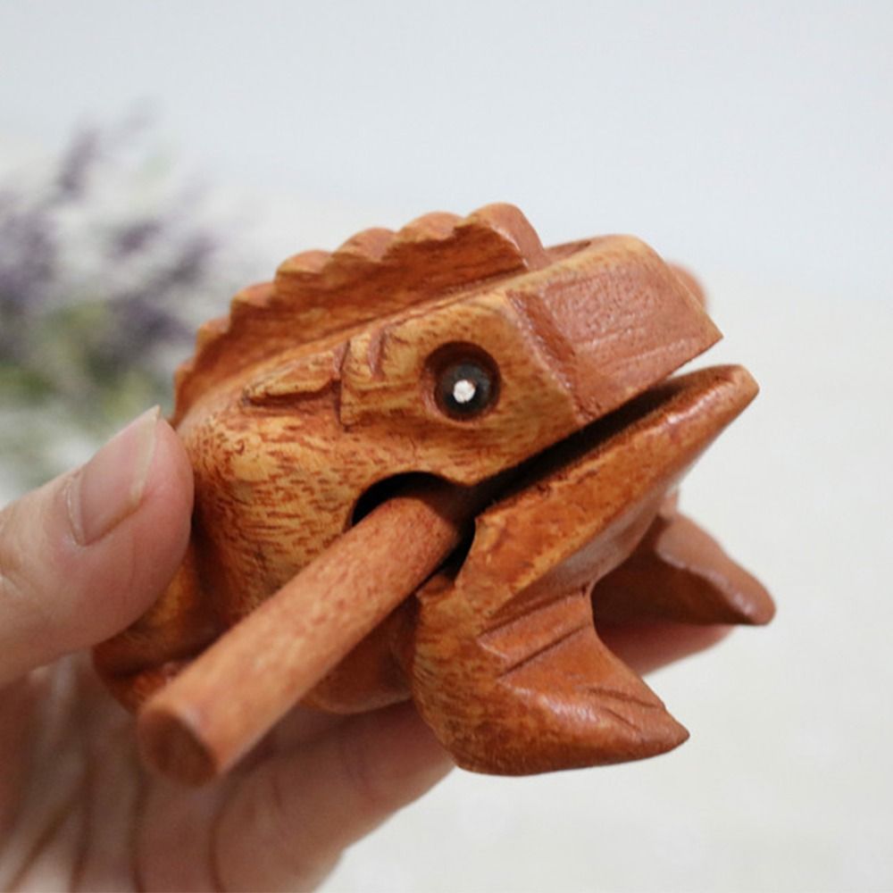 Portable Wooden Frog Guiro Ras - Musical Instrument Manufacturers 评论和价格
