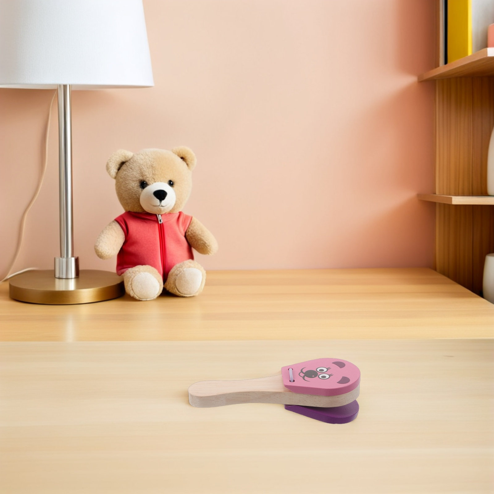 3Pcs Wooden Baby Musical Casta - Musical Instrument For Babies 评论和价格