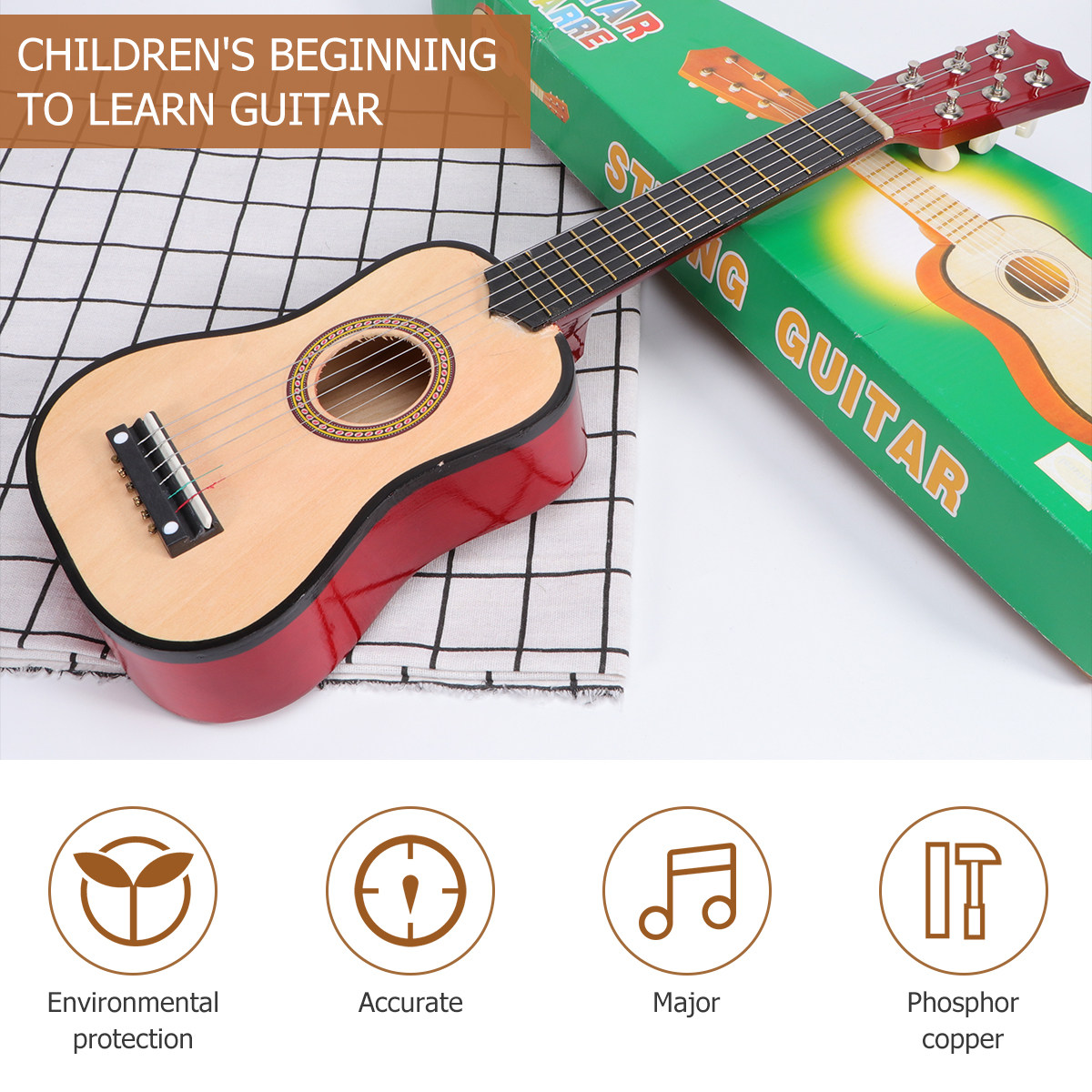 21Inch Children Acoustic Folk  - Musical Instrument Kids 评论和价格