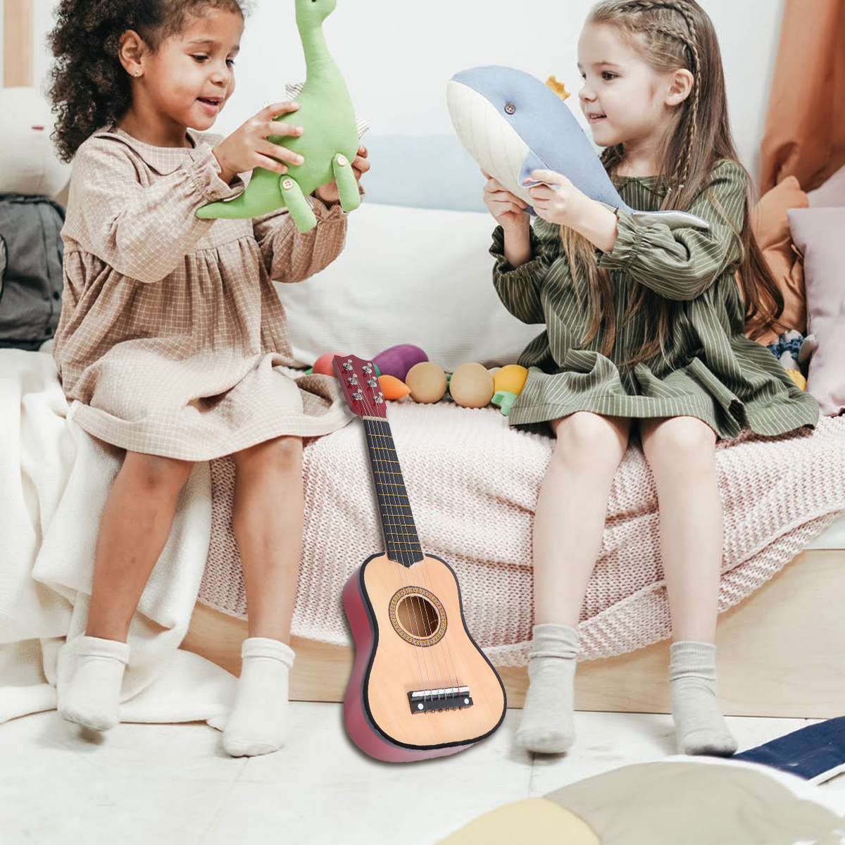 21Inch Children Acoustic Folk  - Musical Instrument Kids 评论和价格