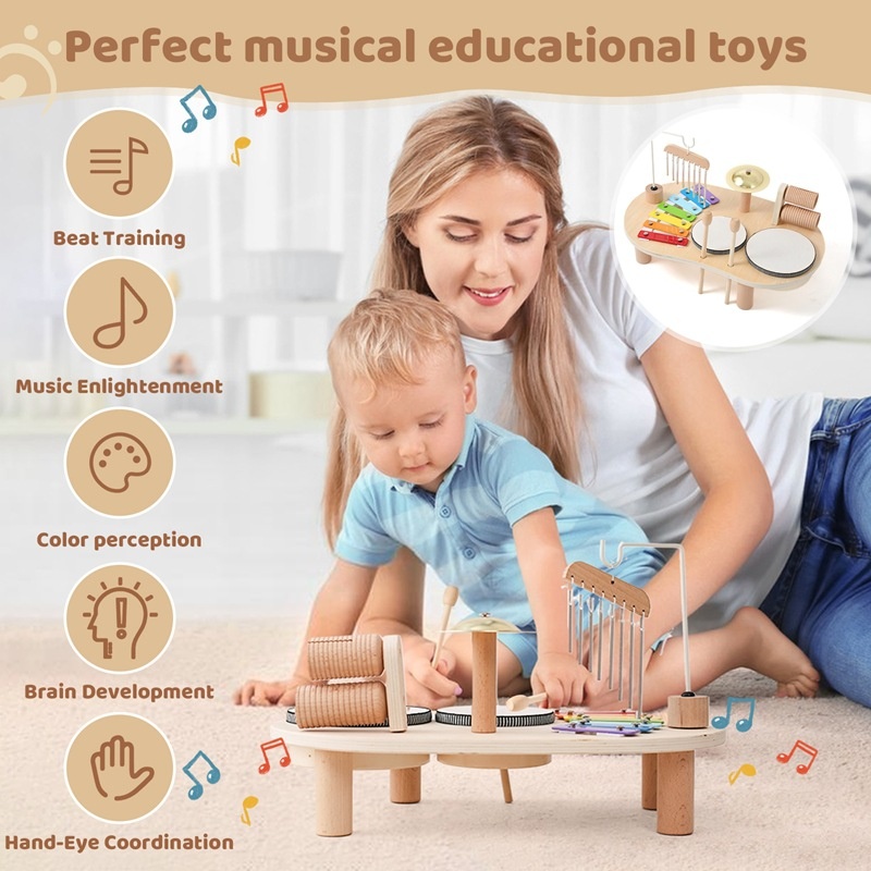 LazyChild Kids Educational Toy - Musical Instrument For Babies 评论和价格