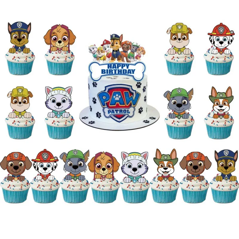 Paw Patrol Theme Birthday Cake - Musical Instrument Gong 评论和价格