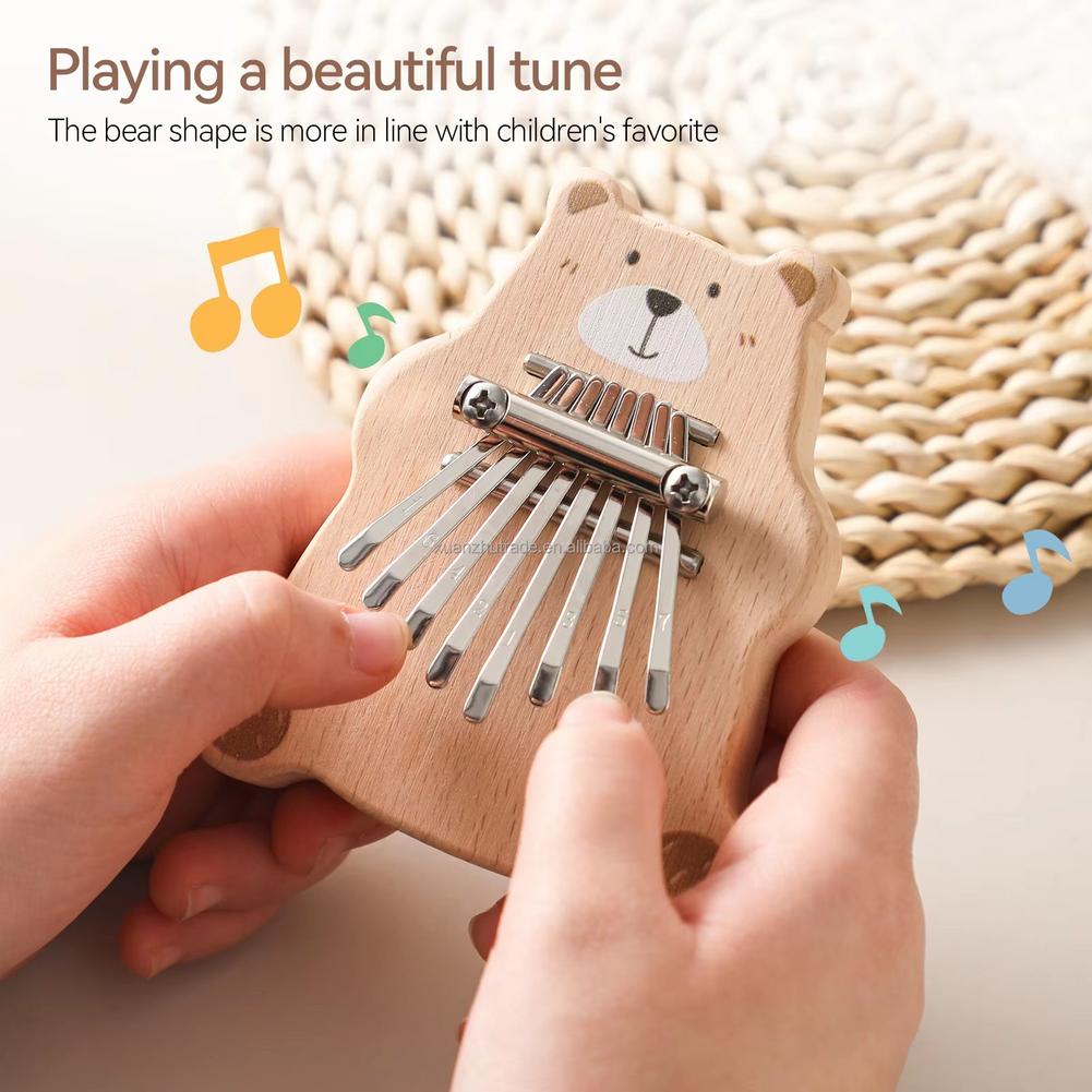 8 Key Mini Kalimba Portable Th - Musical Instrument For Babies 评论和价格