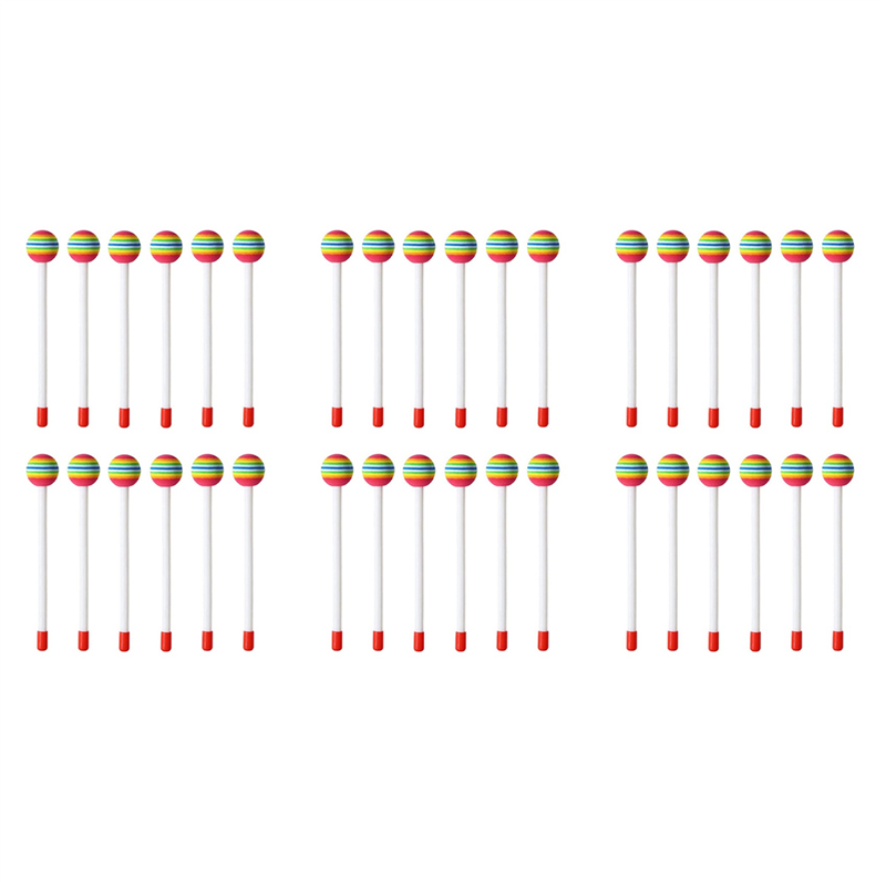 A06F-36 Pcs Lollipop Drum Mall - Musical Instrument Gong 评论和价格