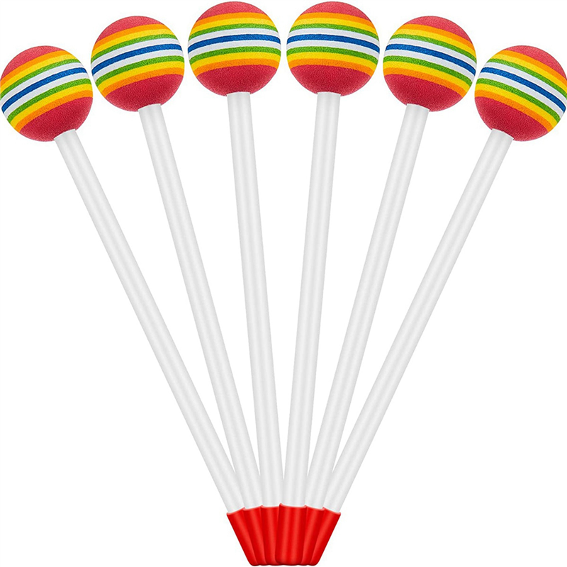 A06F-36 Pcs Lollipop Drum Mall - Musical Instrument Gong 评论和价格