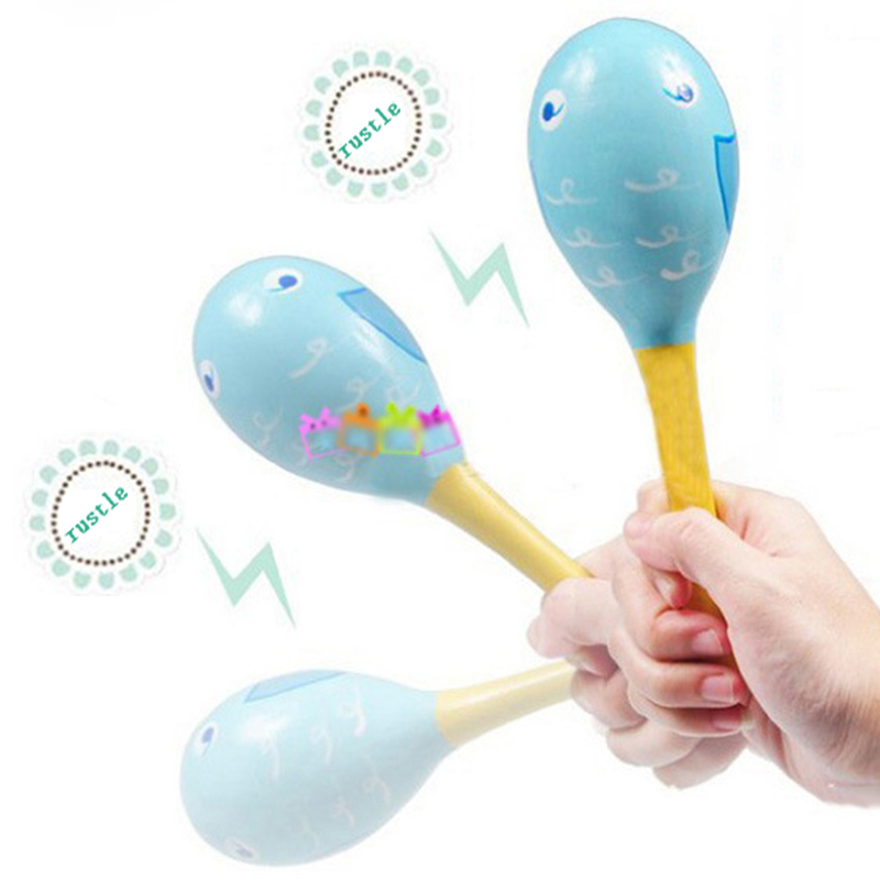Sand Hammer Wooden Children Or - Musical Instrument For Babies 评论和价格
