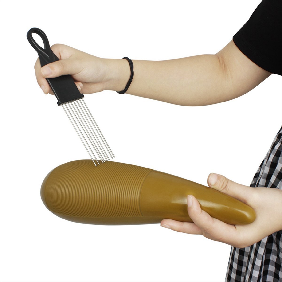 *N21R Guiro Instrument Fish Sh - Guiro Scraper Instrument 评论和价格