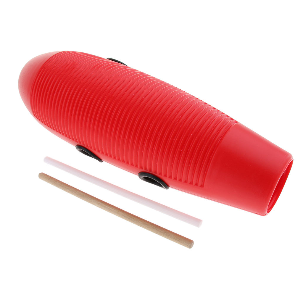 Guiro With 2 Scrapers, Latin P - Guiro Scraper Instrument 评论和价格