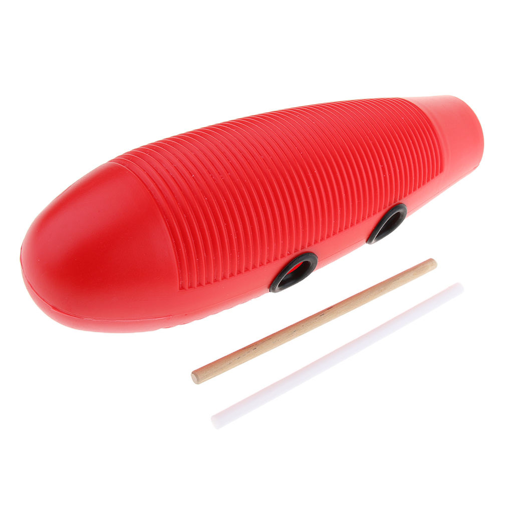 Guiro With 2 Scrapers, Latin P - Guiro Scraper Instrument 评论和价格