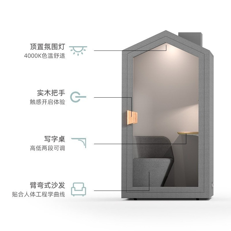 Office Silent Cabin Home Learn - Musical Instrument Warehouse 评论和价格