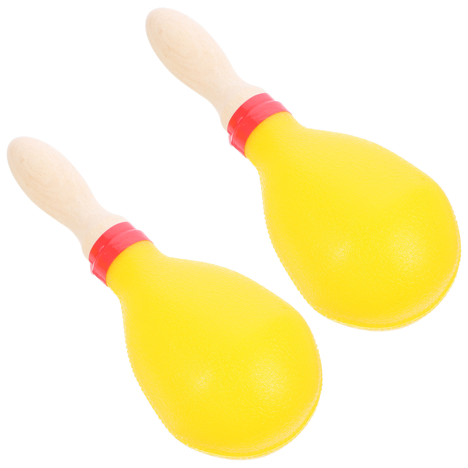 1Pair Wooden Maracas Shaker Ki - Musical Instrument For Toddlers 评论和价格