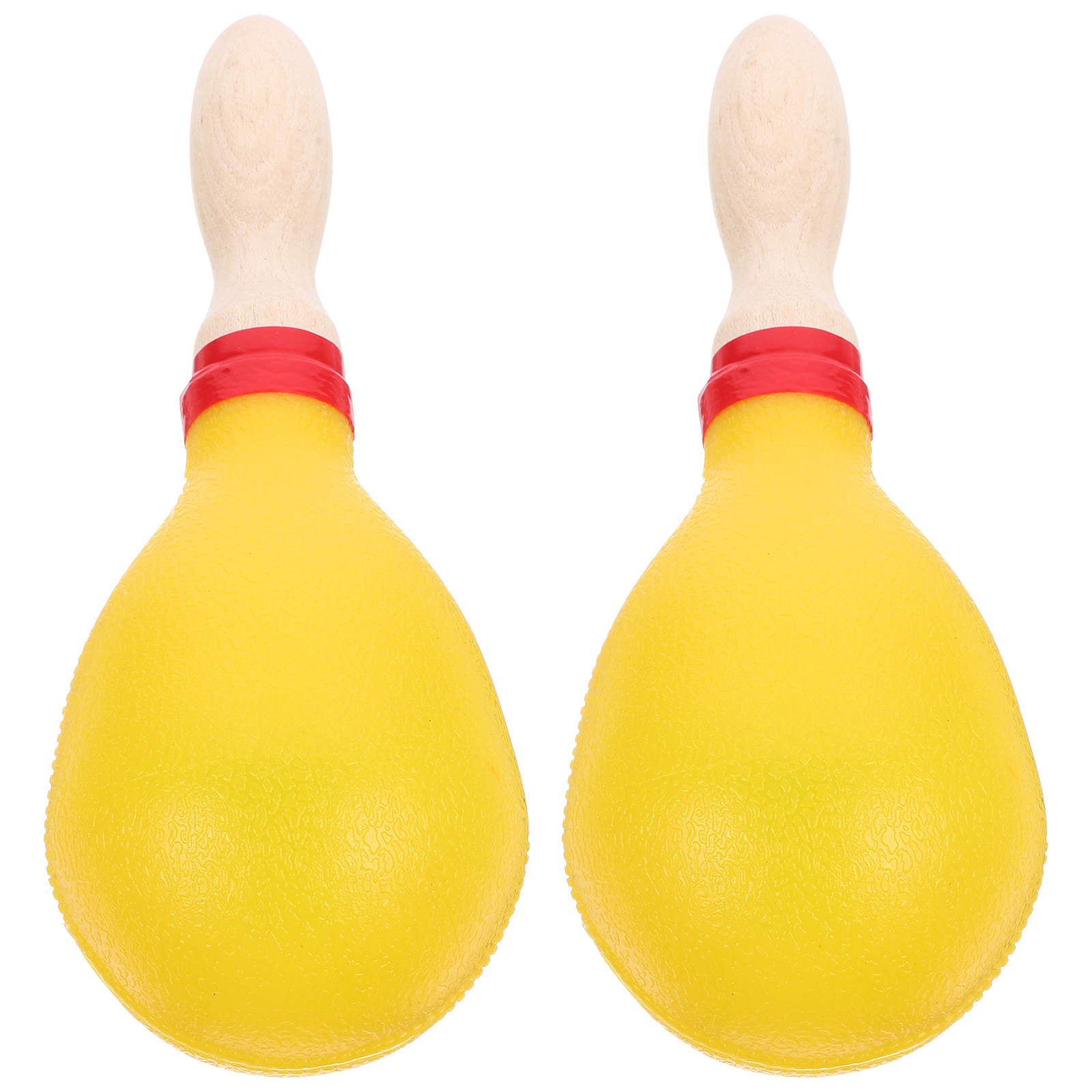 1Pair Wooden Maracas Shaker Ki - Musical Instrument For Toddlers 评论和价格