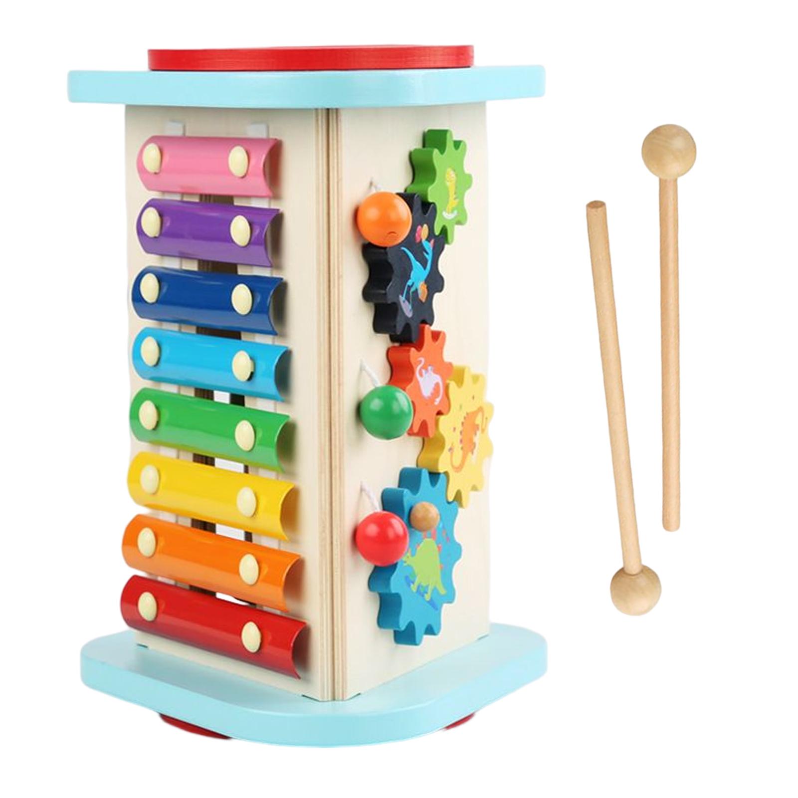 Wooden Music Toy Wood Learning - Musical Instrument For Toddlers 评论和价格