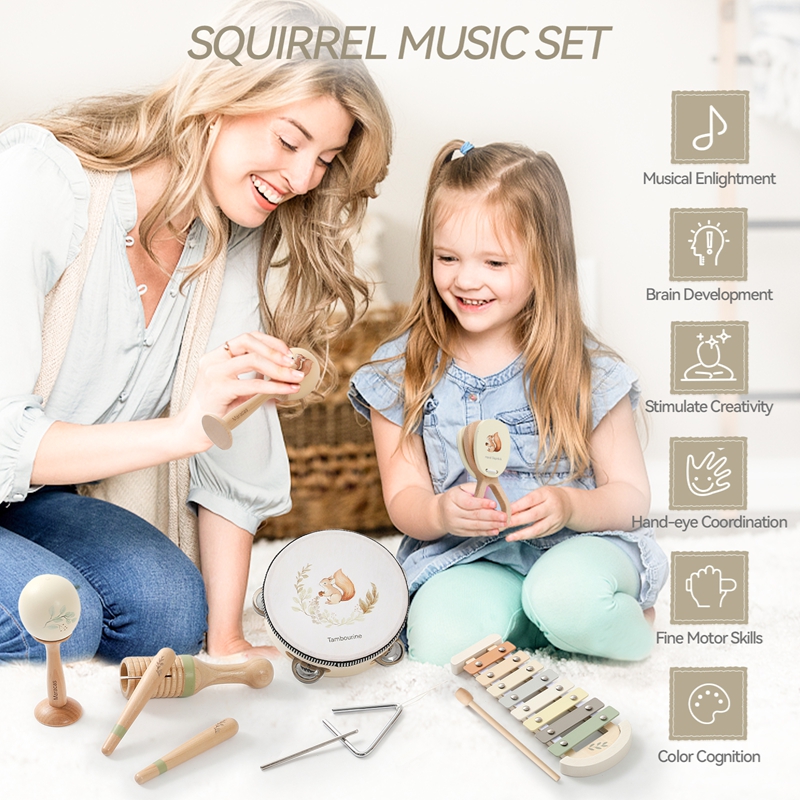 Baby Music Toys Maracas Drum X - Musical Instrument Manufacturers 评论和价格