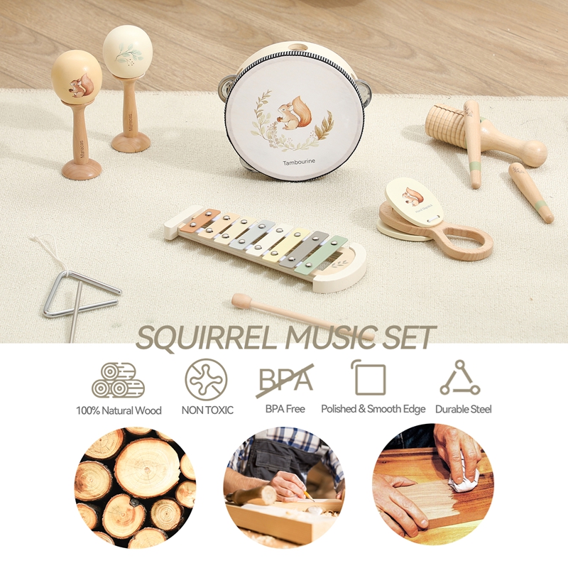 Baby Music Toys Maracas Drum X - Musical Instrument Manufacturers 评论和价格