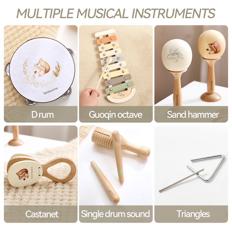 Baby Music Toys Maracas Drum X - Musical Instrument Manufacturers 评论和价格