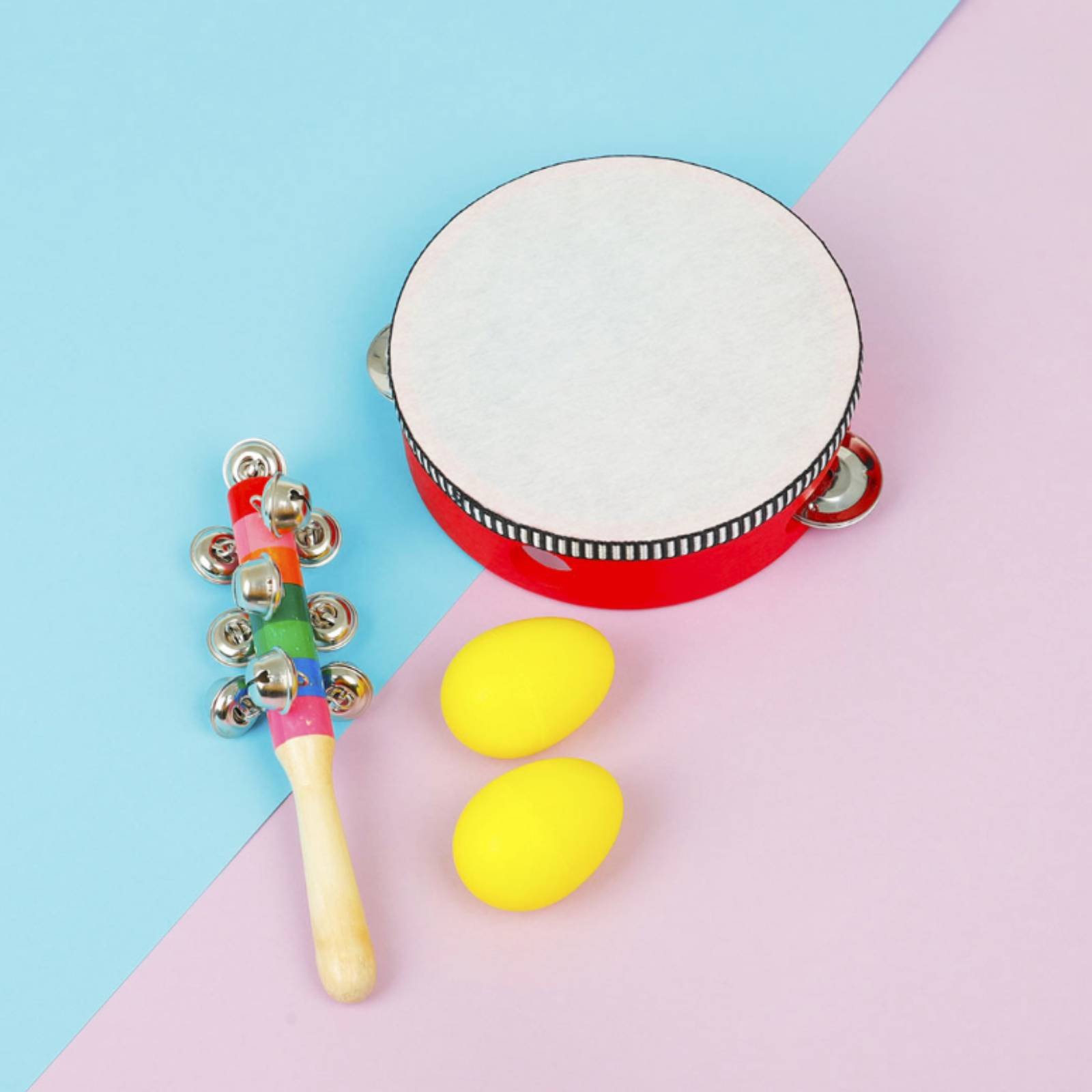 10 Pieces Carl Orff-Inspired P - Musical Instrument For Babies 评论和价格