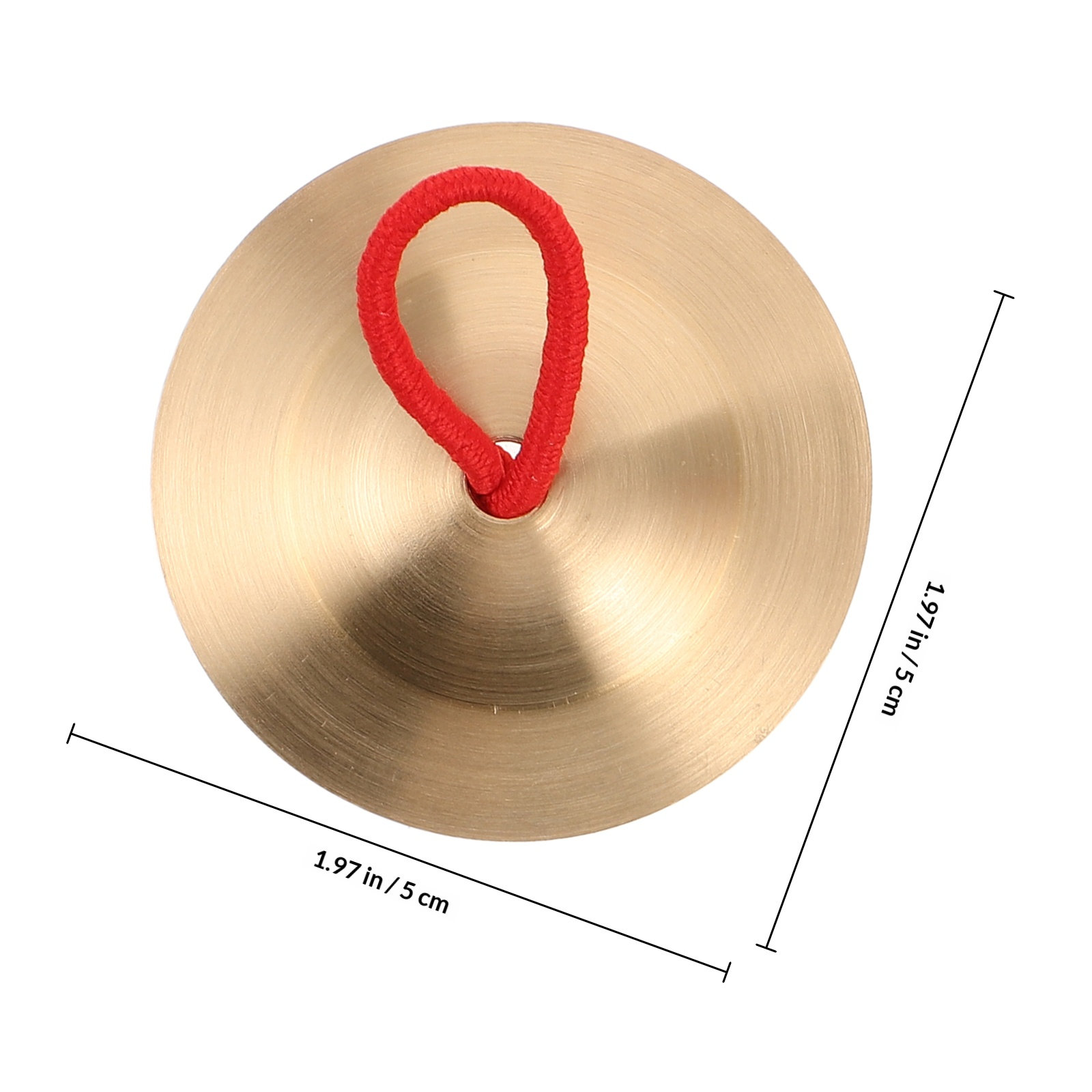 1Pair Mini Cymbals Designed fo - Musical Instrument Kids 评论和价格