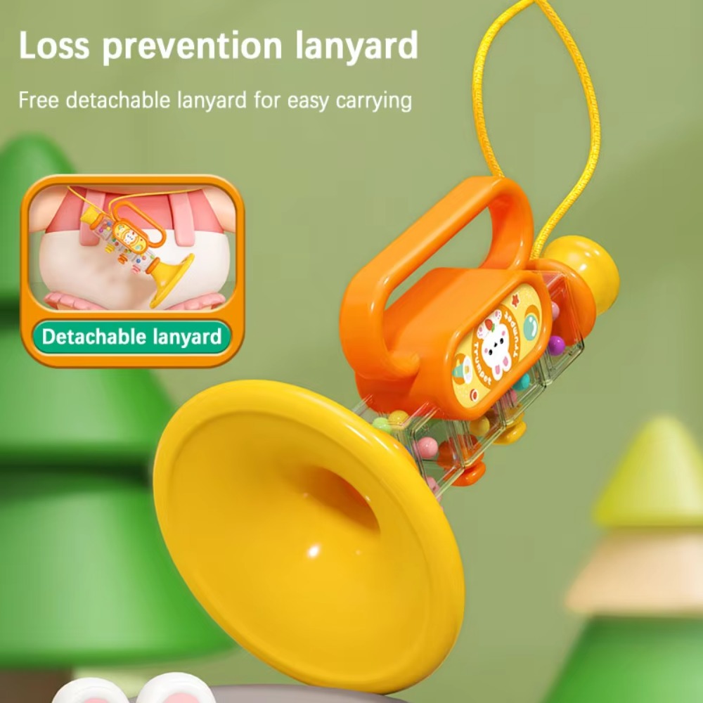 Cartoon Rabbit Trumpet Mini Mu - Musical Instruments Cartoon 评论和价格