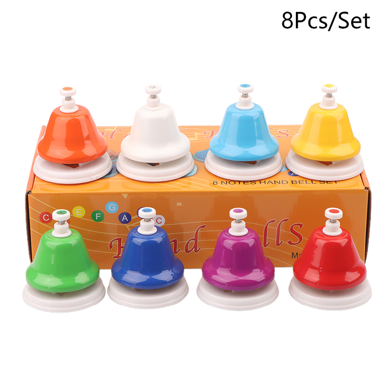 New Eight Tone Clock Tone Bell - Musical Instrument For Toddlers 评论和价格