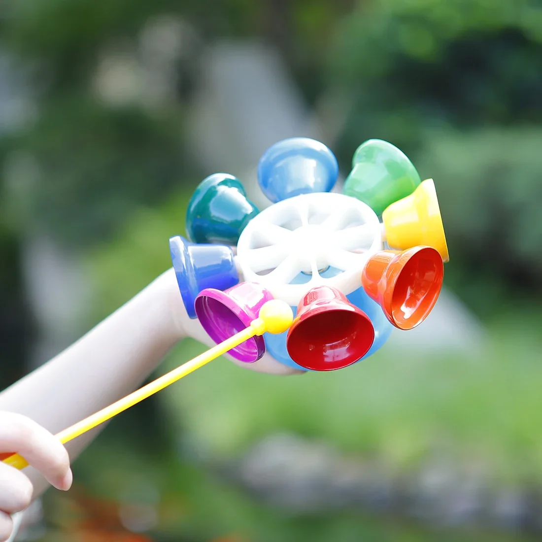 Orff 8-Note Hand Bell Rotating - Musical Instrument For Babies 评论和价格